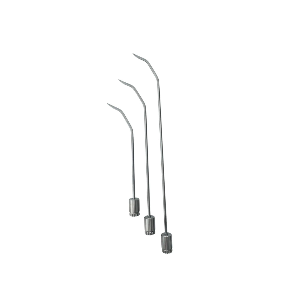 InoxPDR Steel Dent Repair Rods with 360-Degree Rotation 3-Piece Milano Edition (25cm, 35cm, 45cm)