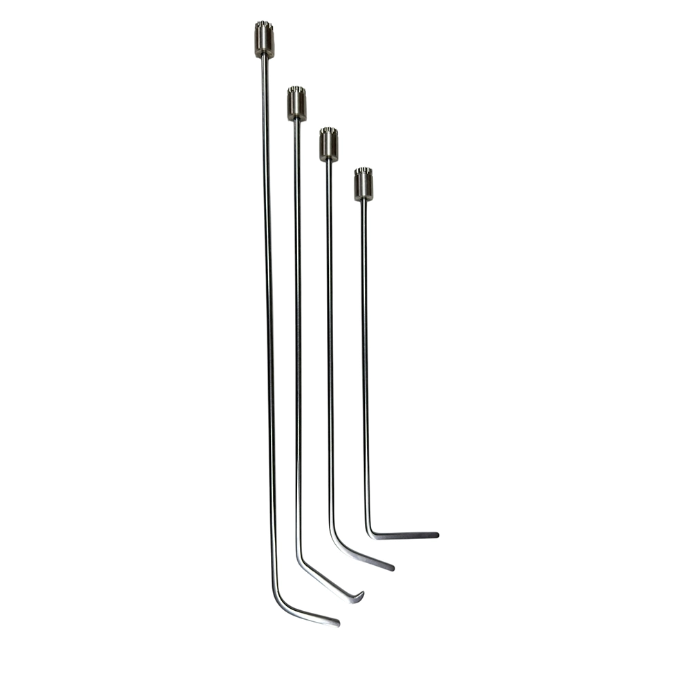 InoxPDR Madrid Edition 360° Rotatable 4-Piece Steel Dent Repair Rods (45cm, 55cm, 60cm, 70cm)