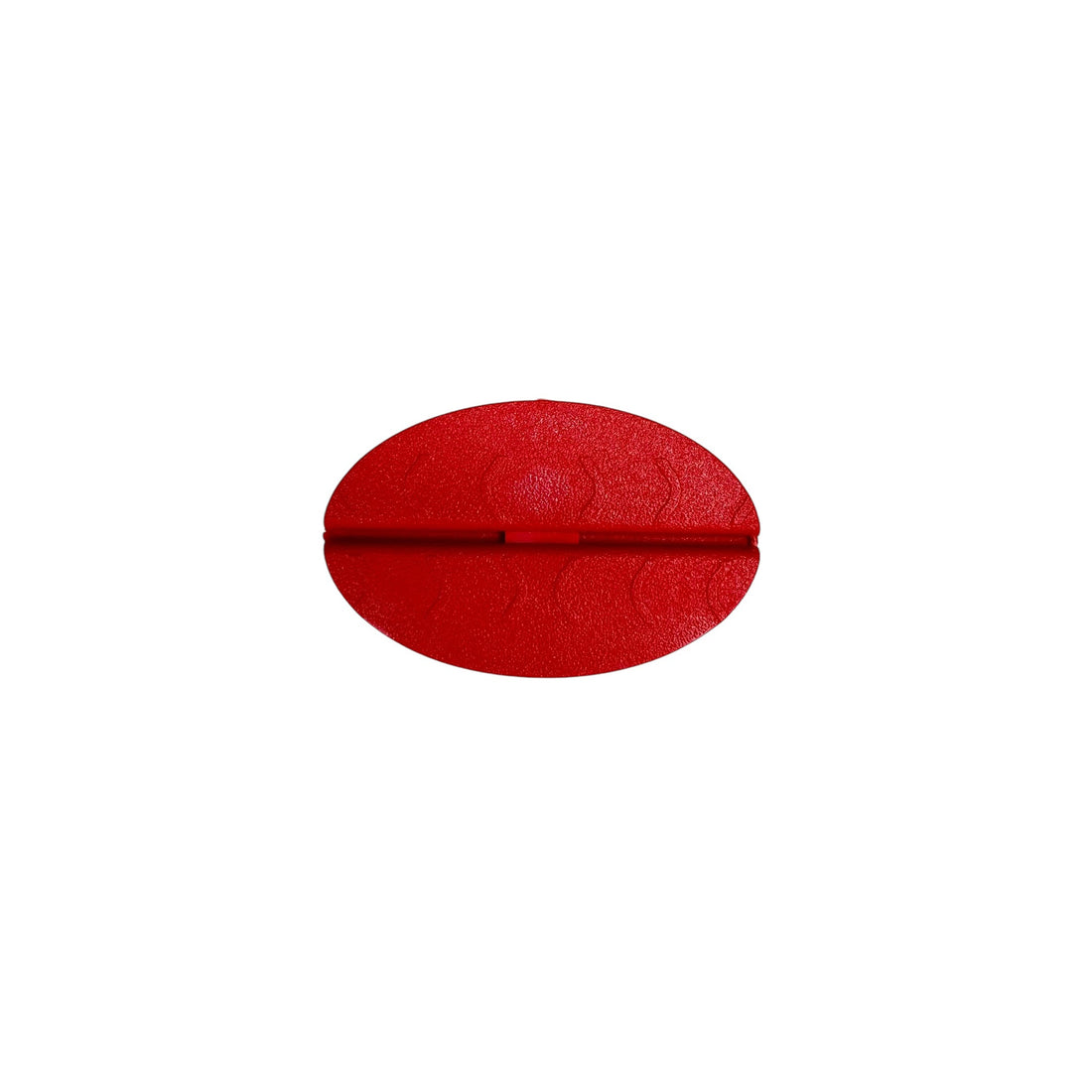 PDR Paintless Dent Repair Plastic Ellipse Red 35x22mm 10 Pieces